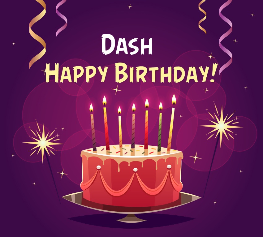 Dash happy birthday