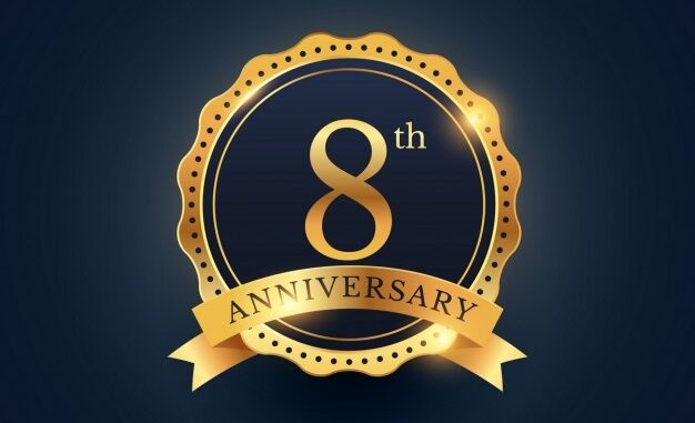 Dash eighth anniversary